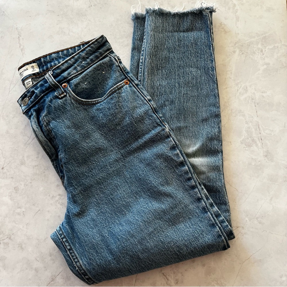 Abercrombie & Fitch The Skinny High Rise Curve Love Jeans 28/6R